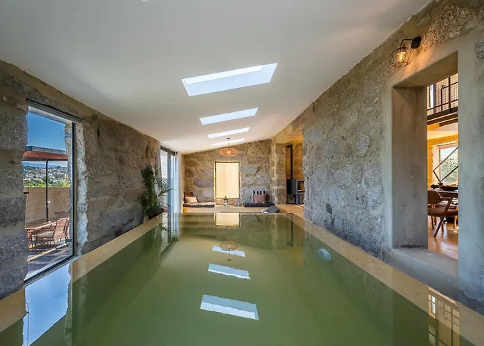 Lemon With Private Indoor Heated Pool - Oporto Lemon Farm, Near Porto * Valpedre
